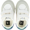 VEJA Small V-12 Chromefree (Little Big Kid) Sneaker, Extra/White/Multicolor/Indigo, 1 US Unisex
