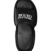 VERSACE JEANS COUTURE Men TAGO Slides Black 8 US