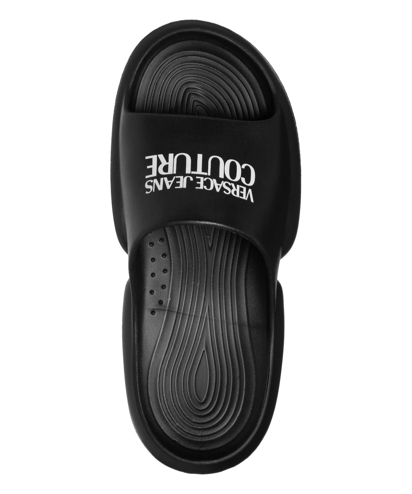 VERSACE JEANS COUTURE Men TAGO Slides Black 8 US
