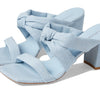 Stuart Weitzman Playa 75 Knot Block Slide Light 7 B