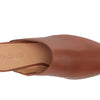 Madewell Harper Mule for Women - Leather Upper, Stacked Block Heel, and Cushioned Footbed Footwear - English Saddle 8.5 M