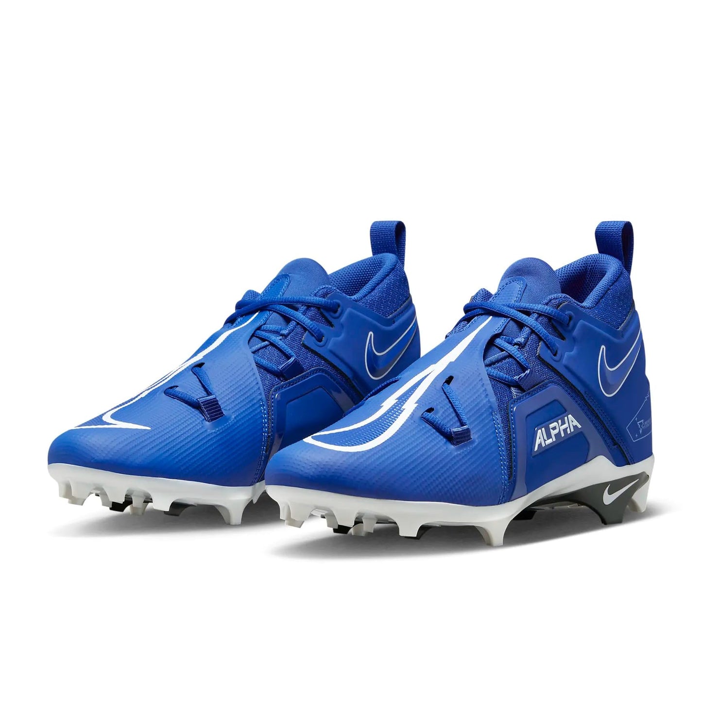 Nike Alpha Menace Pro 3 CT6649-414 Game Royal/University Blue/Summit White/White Men's Football Cleats 8.5 US
