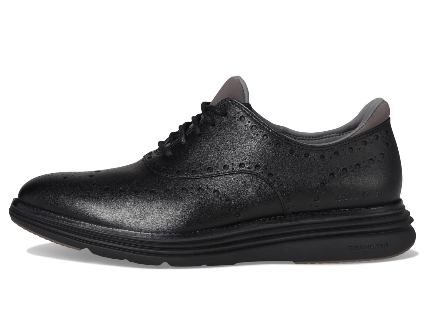 Cole Haan Men's Originalgrand Ultra Wing Oxfords, Black/Black/Pavement Wp, 12-M US
