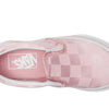 Vans Unisex Classic Slip-On Little Kid Satin Rose Pink/White 1.5 Medium