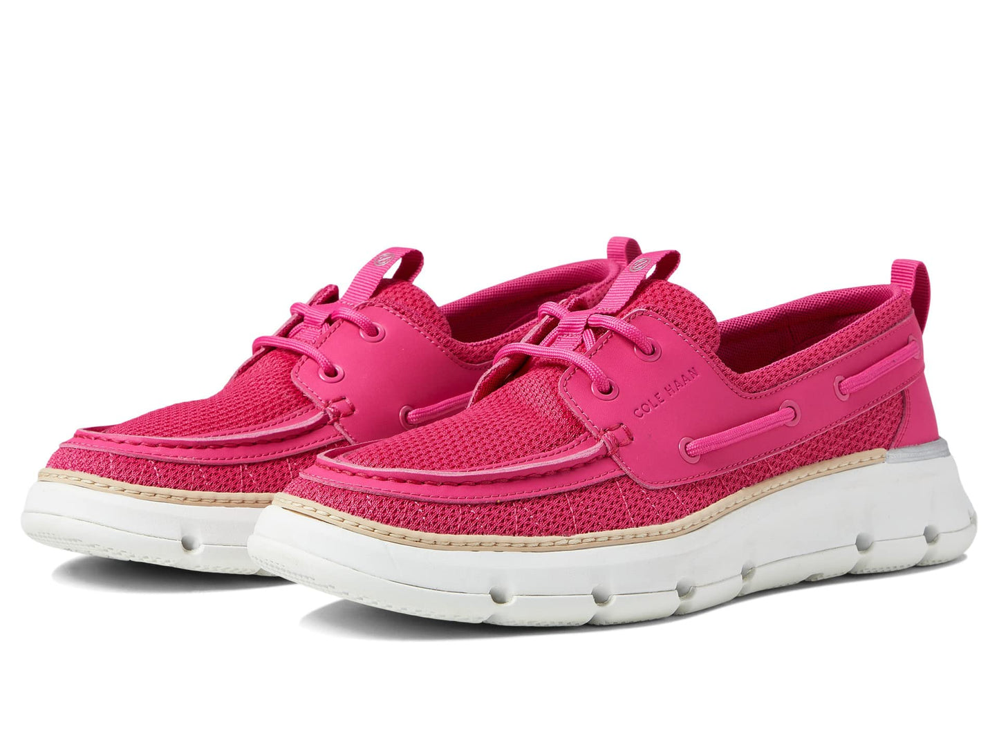 Cole Haan 4.Zerogrand Regatta Pink Peacock/Grey/Optic White 7 B (M)