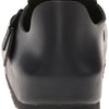 Birkenstock Unisex London SFB Leather Mule,Hunter Black,45 EU/M12 M US