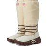 Hunter Wanderer Tall Sherpa Snow Boot White Willow/Brown Bolt 10 M