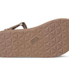 Teva Women's Flatform Sandal Slim, Caribou, 6