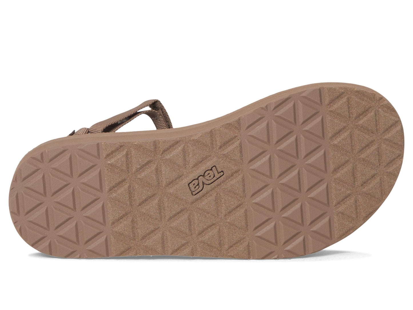 Teva Women's Flatform Sandal Slim, Caribou, 6