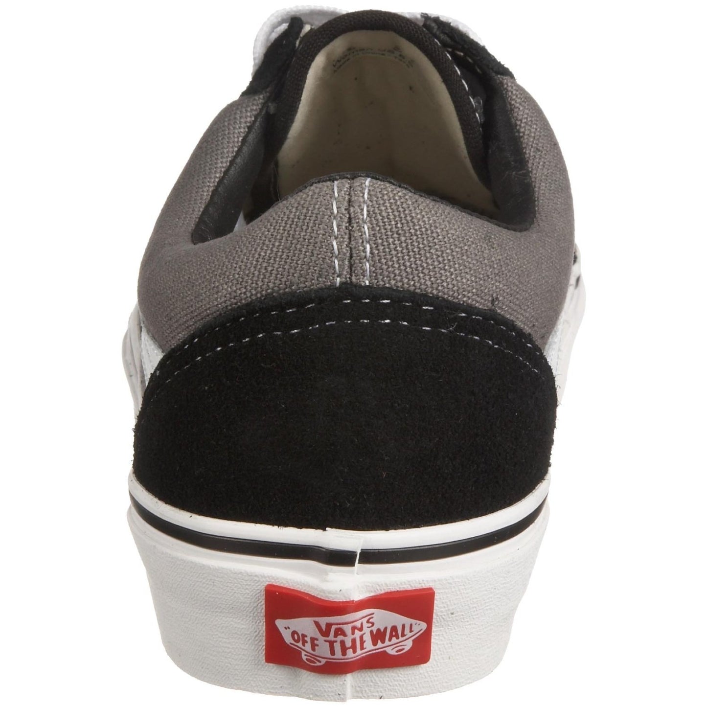 Vans Unisex's Canvas Sneakers, Grey Black Pewter, 2.5 UK