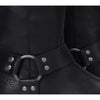 FRYE AND CO. Womens Kellie Harness Black 6.5 Medium