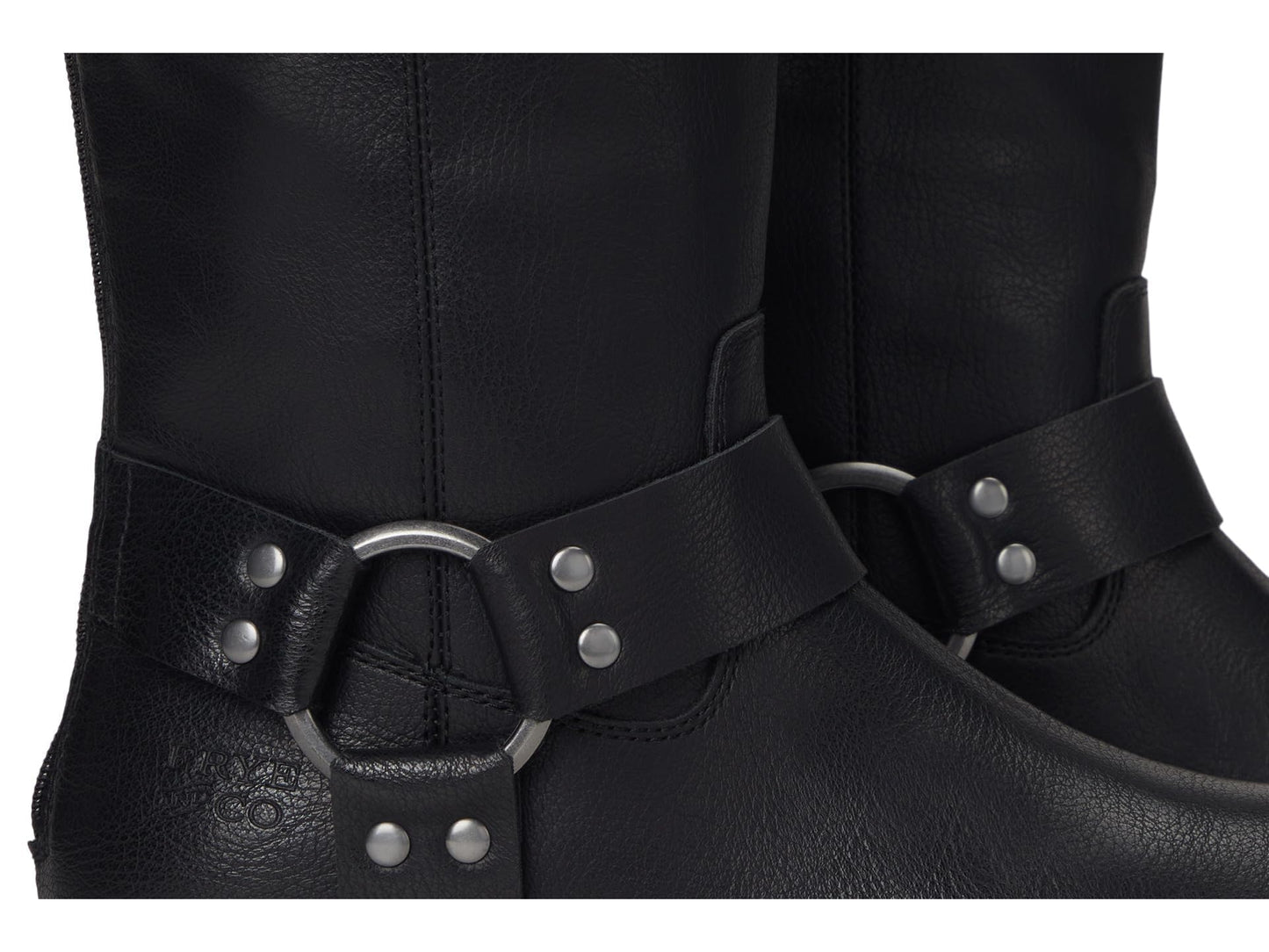 FRYE AND CO. Womens Kellie Harness Black 6.5 Medium