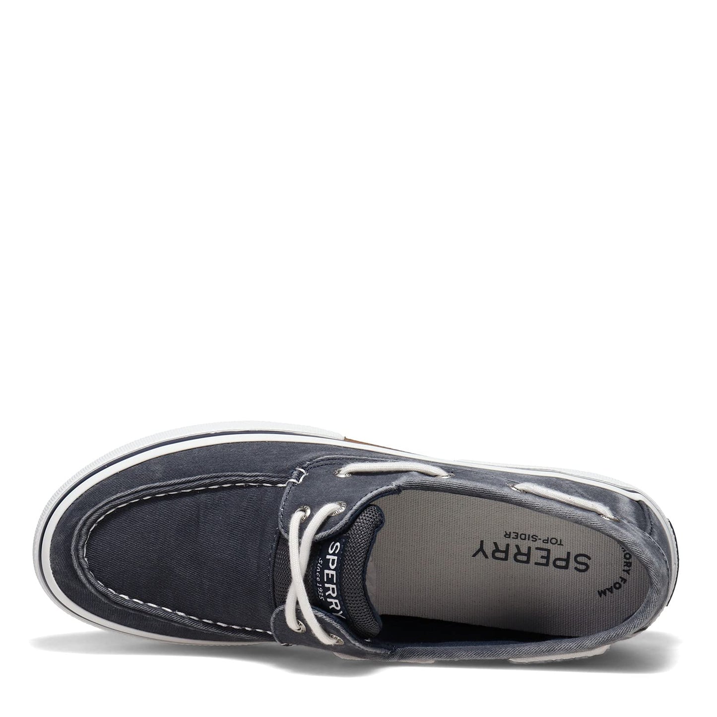 Sperry Men's, Halyard Boat Shoe Navy Twill 14 M