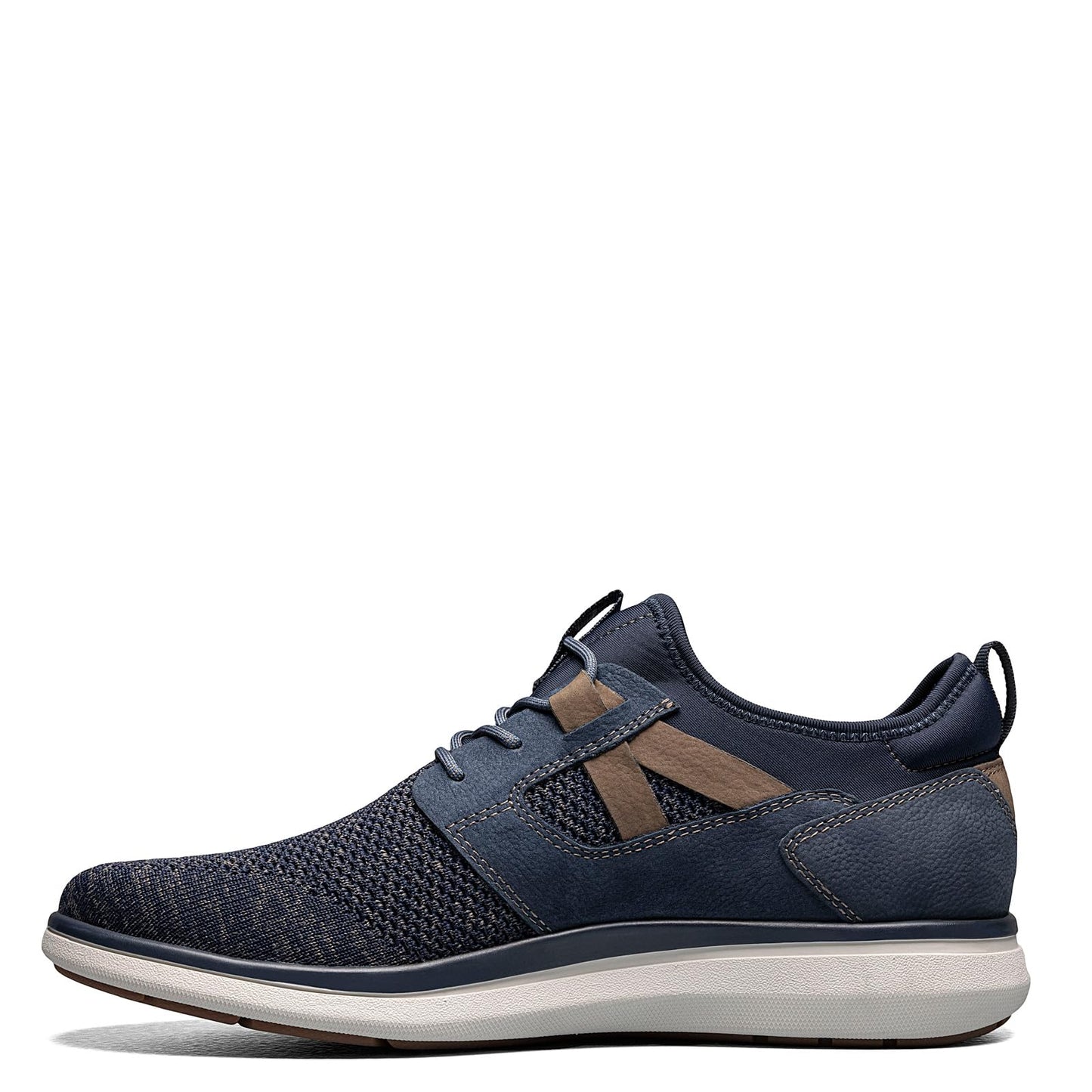 Florsheim Venture Knit Plain Toe Lace Sneaker Mens Oxford 12 2E US Navy