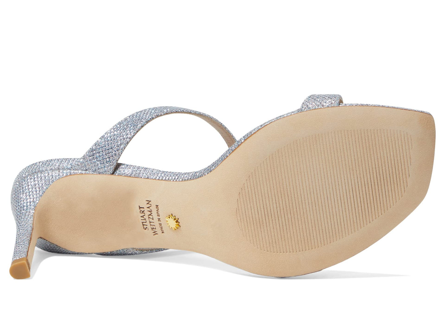 Stuart Weitzman Aleena 75 Silver 9.5 M