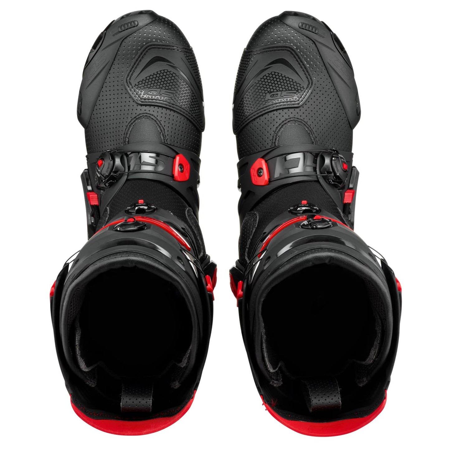SIDI REX AIR BOOTS BLACK RED 44