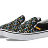 Vans Women's Kid Classic Slip-On (Little Kid), Ditsy Floral Black/Multi, 10.5 Medium