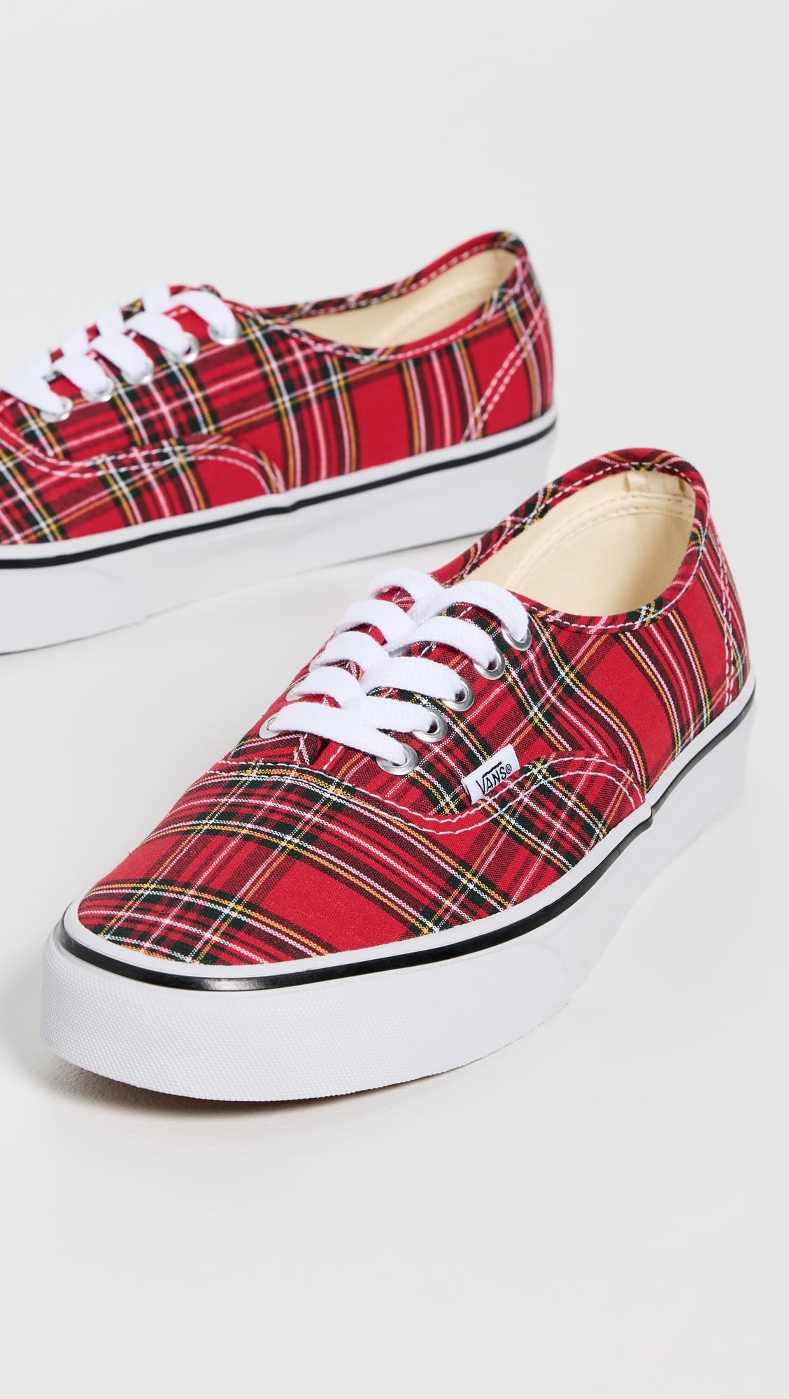 Vans Authentic, Black/White, Size 4 Men/ 5.5 Woman