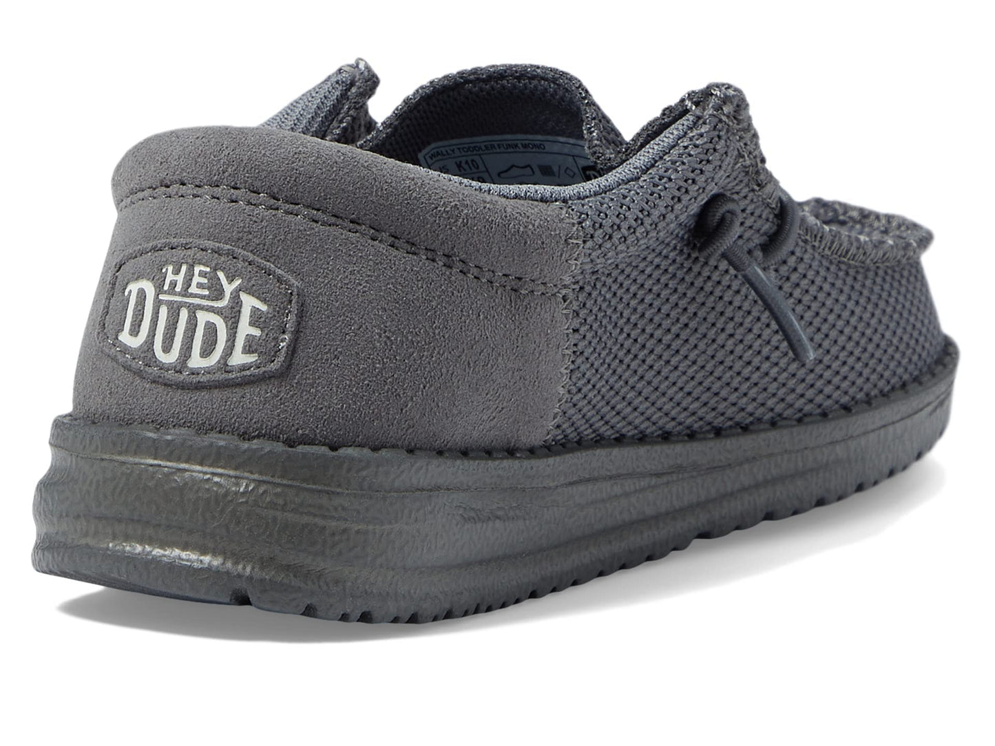 Hey Dude® Kids Wally Funk Mono Toddler Shoes – Textile Construction – Foam Insole – Round Toe Alloy 10 Toddler Medium