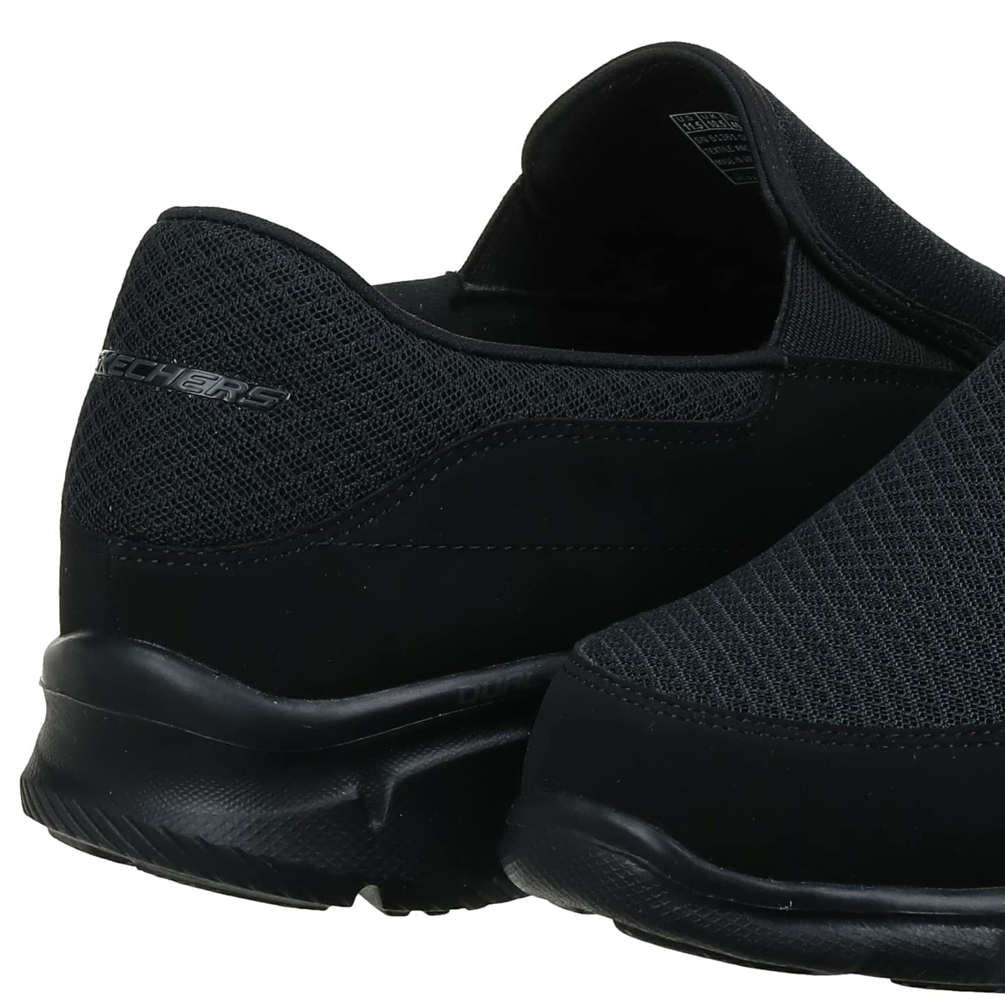 Skechers Sport Men's Equalizer Persistent Slip-On Sneaker, Black, 13 M US