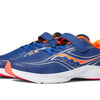 Saucony Kinvara 13 Alternative Closure Running Shoe, Saphire/RED, 2 US Unisex Big Kid