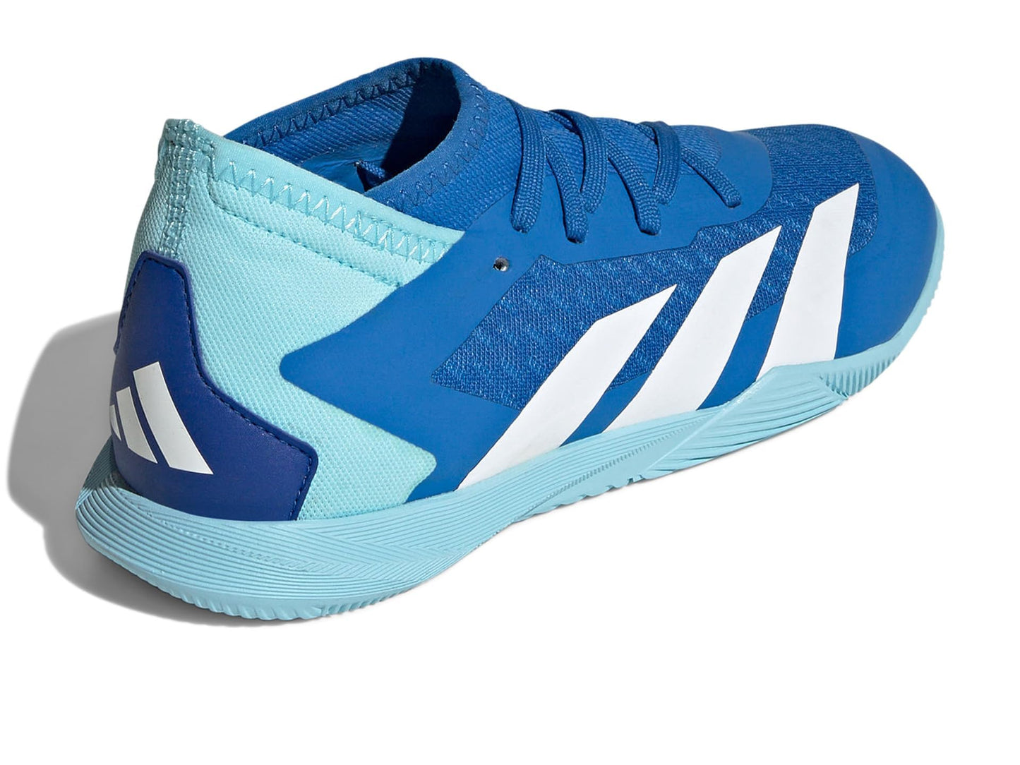 adidas Soccer Predator Accuracy.3 Indoor (Little Kid/Big Kid) Bright Royal/White/Bliss Blue 12.5 Little Kid M