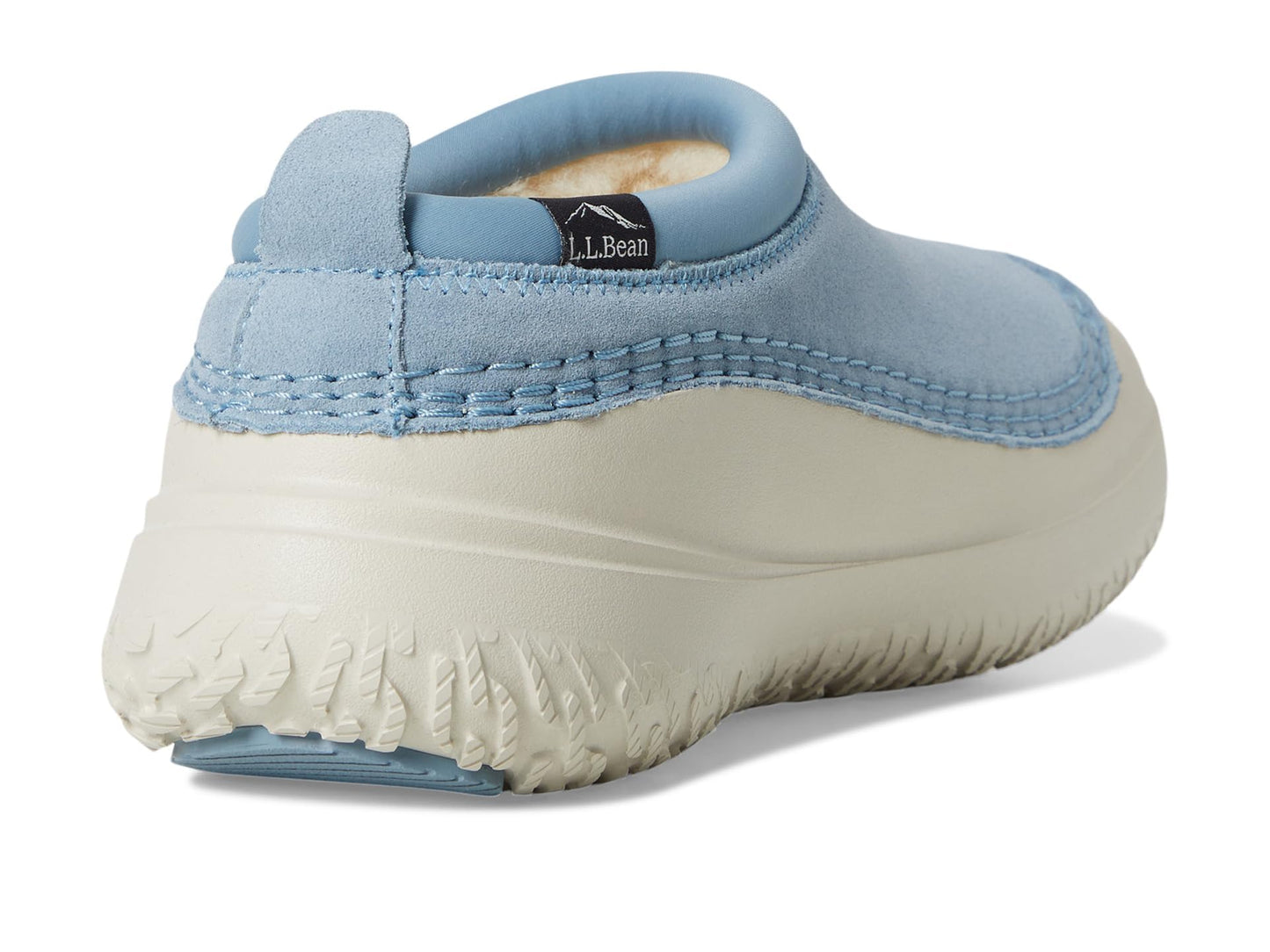 L.L.Bean Women's Wicked Good Max Slipper, Cadet Blue/Silver Birch, 8