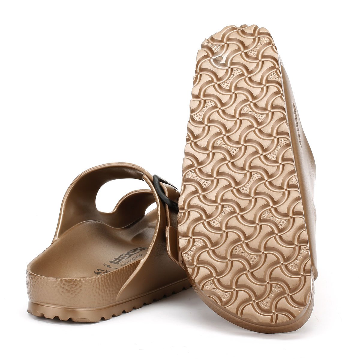Birkenstock Women's Arizona Eva Copper Sandals Brown in Size US 10-10.5 Narrow