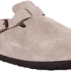 Taupe Suede Boston Clog by Birkenstock