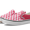 Vans Women's Kid Classic Slip-On (Little Kid), Color Theory Checkerboard Honeysuckle, 1 Medium