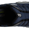 Skechers Men's Afterburn Wonted Memory Fit Slip-On Trainer, Navy/Grey, 14 W US