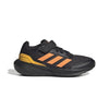 adidas Boy's Run Falcon 3.0 Elastic (Little Kid/Big Kid) Black/Screaming Orange/Solar Gold 3.5 Big Kid M