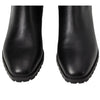 Blondo Women's Starling Waterproof Women's Comfortable Fashion Boot, Black Leather, 7.5