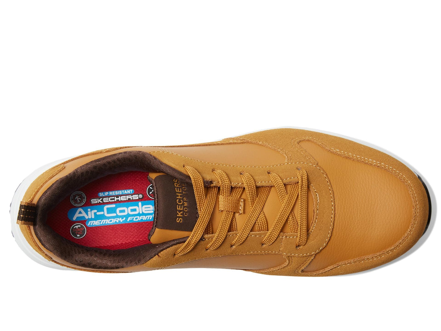 Skechers Uno SR - Kolen Comp Toe Wheat 11 D (M)