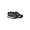 Under Armour Women's Charged Rogue 3 Knit, (001) Black/White/Iridescent, 10, US