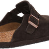 Birkenstock Classic Boston Unisex Adult Clogs, Brown Mocha Wb, 37 EU Schmal