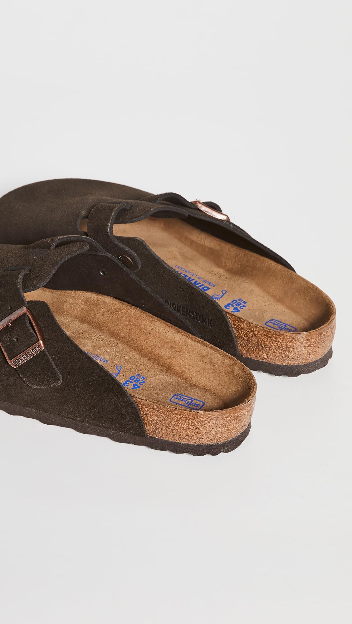 Birkenstock Boston Clog,Mocha Suede,36 M EU