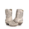 Corral Western Wedding White Booties (WHITE, US Footwear Size System, Adult, Women, Numeric, Medium, 9)