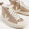 Veja Women's Nova High Top Sneakers, Dune Pierre, Tan, 10 Medium US