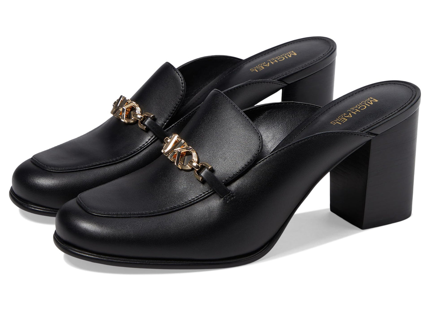 Michael Kors Tiffanie Heeled Mule Black 8.5 M