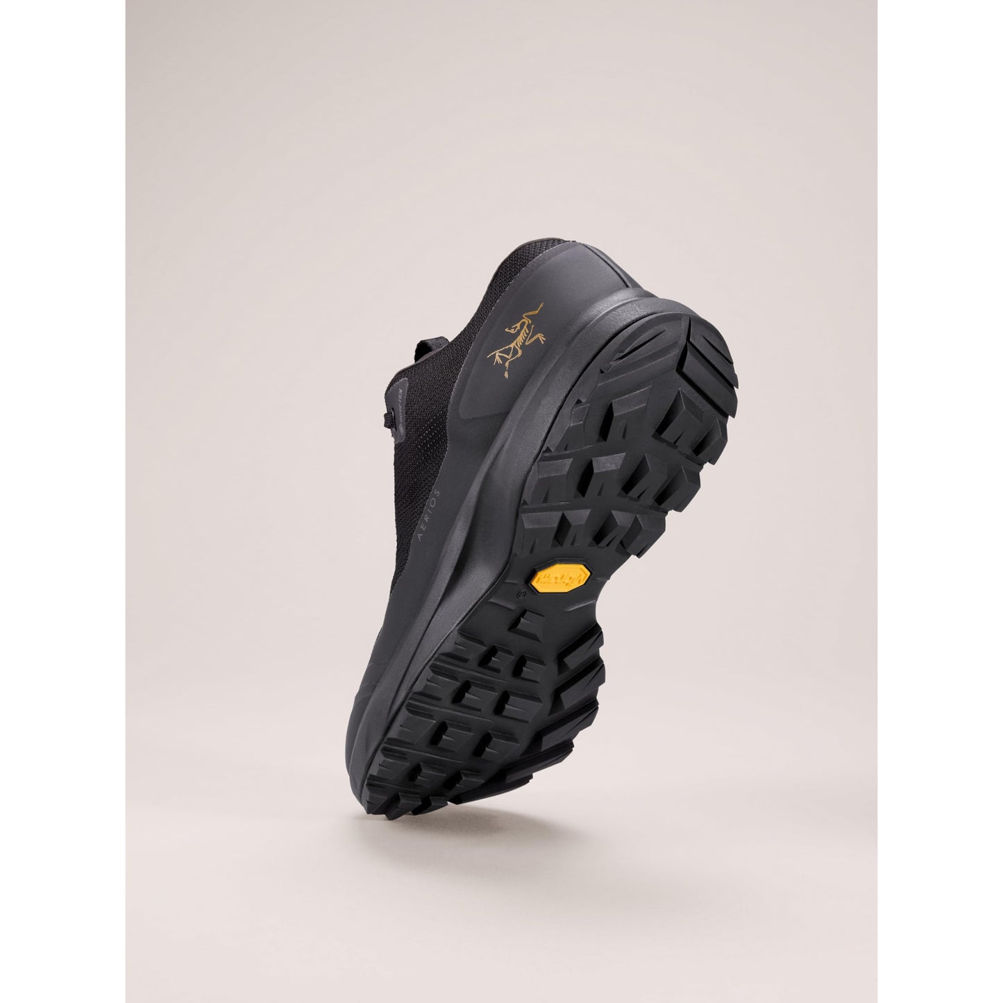 Arc'teryx Aerios GTX Shoe Women's | Fast and Light Gore-Tex Hiking Shoe | Black/Black, 6.5