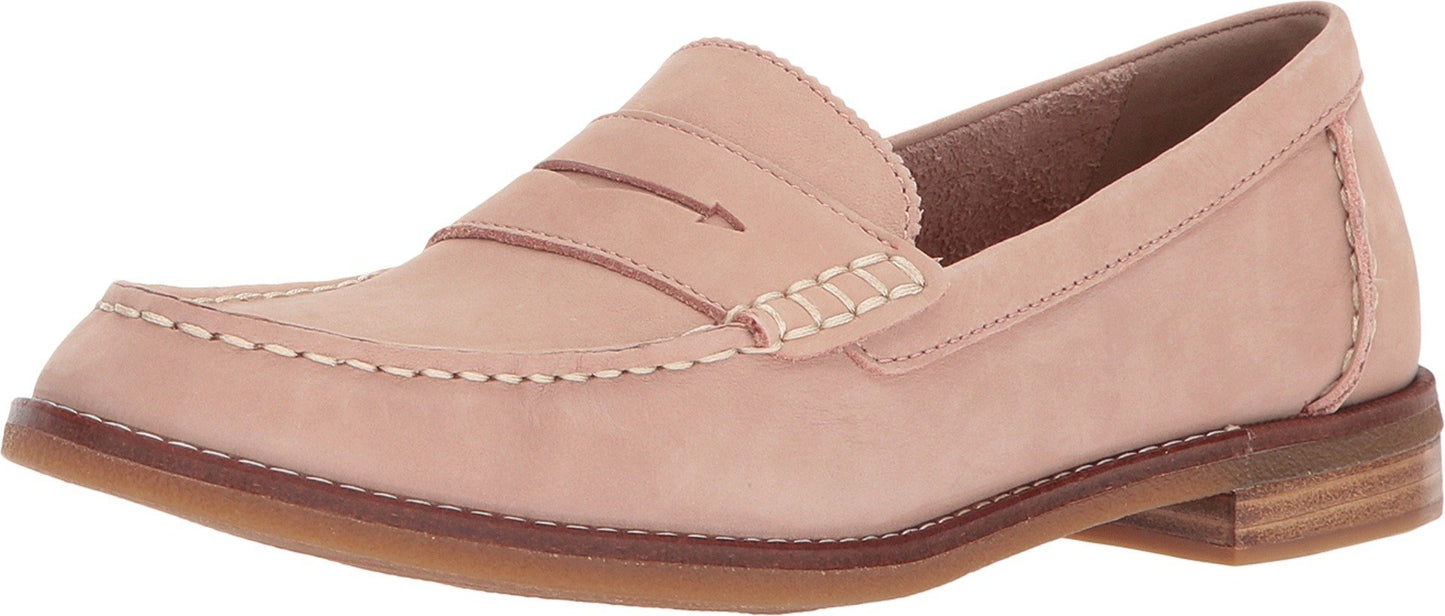 Sperry Top-Sider Women's Seaport Penny Shoe, Rose dust, 7 M US