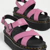 Dr. Martens Women's Voss II Quad Athena Sandals, Muted Purple, 5 US