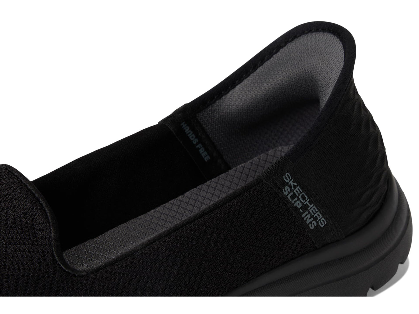 Skechers Women's go Flex Slipper, Black Textile, 6 UK