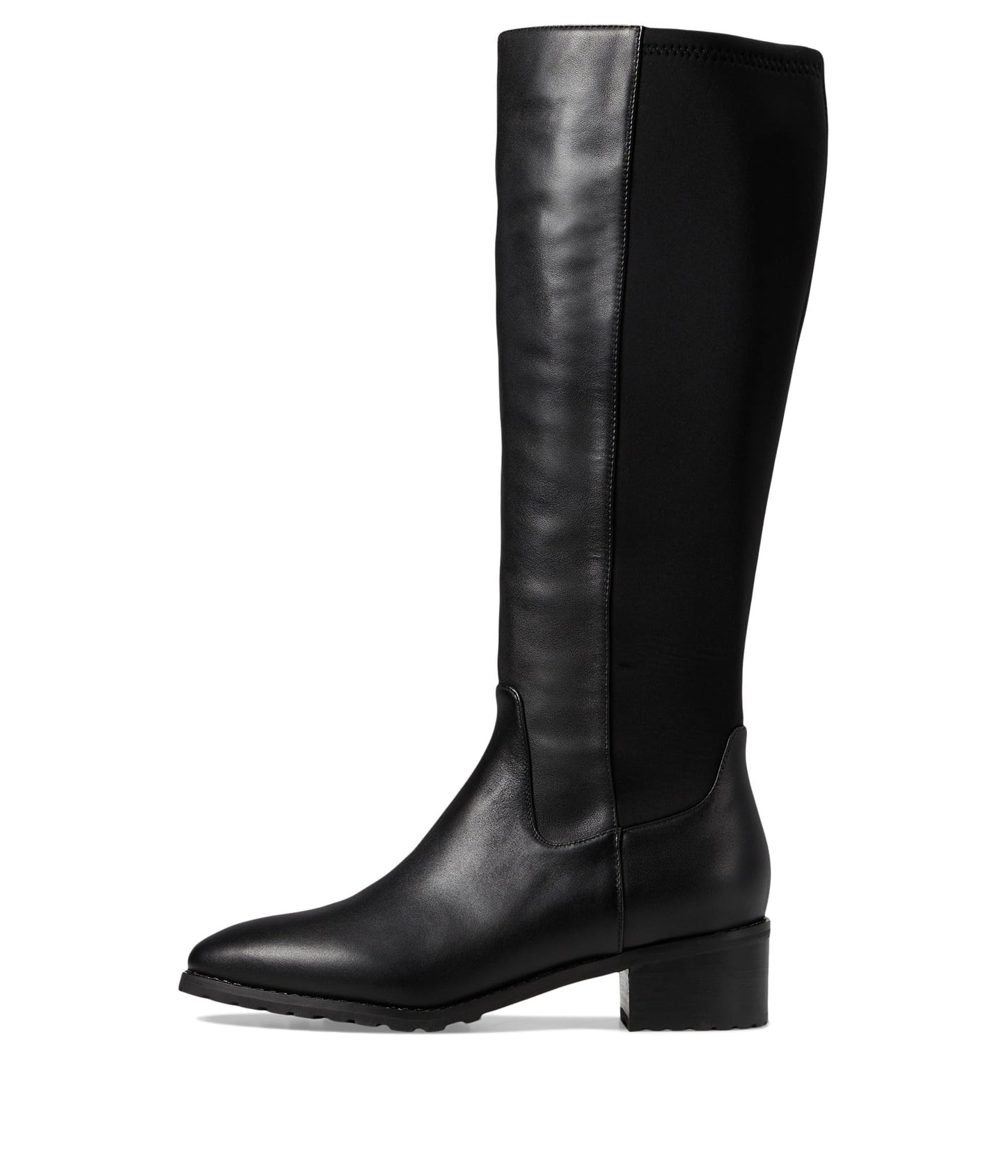 Blondo Women's Starling Waterproof Women's Comfortable Fashion Boot, Black Leather, 7.5