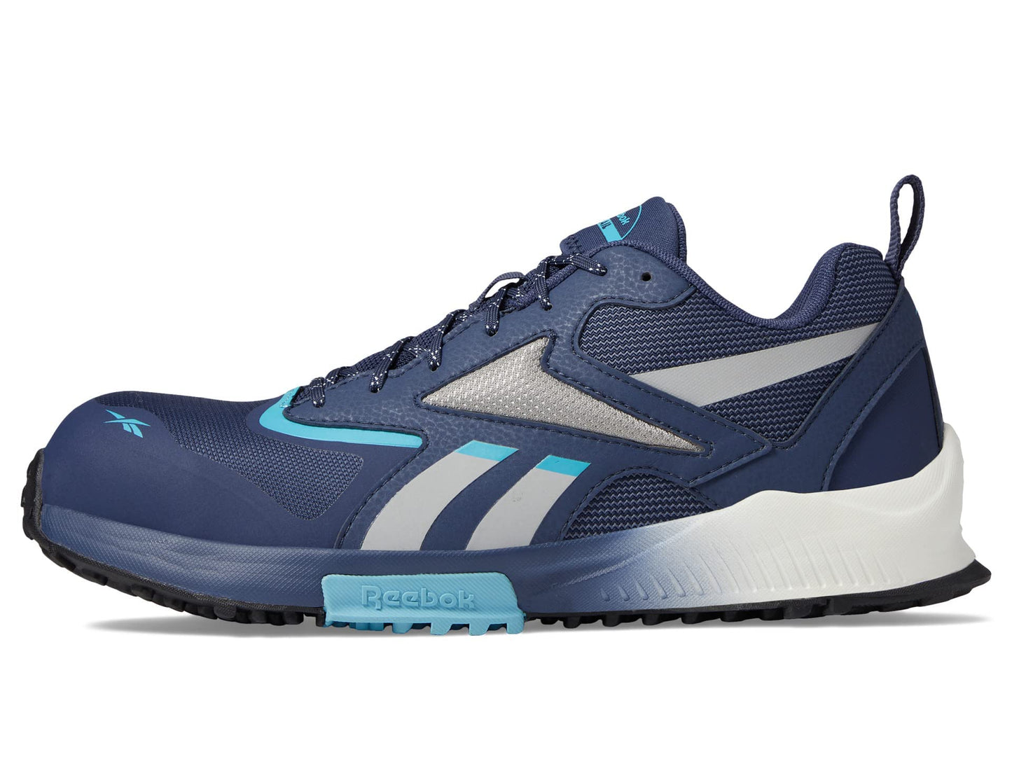 Reebok Lavante Trail 2 Work EH Comp Toe Navy/Grey/Blue 7.5 E - Wide