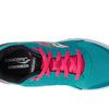 Saucony Wind 2.0 Running Shoe, Turq/Pink/Black, 4.5 US Unisex Big Kid