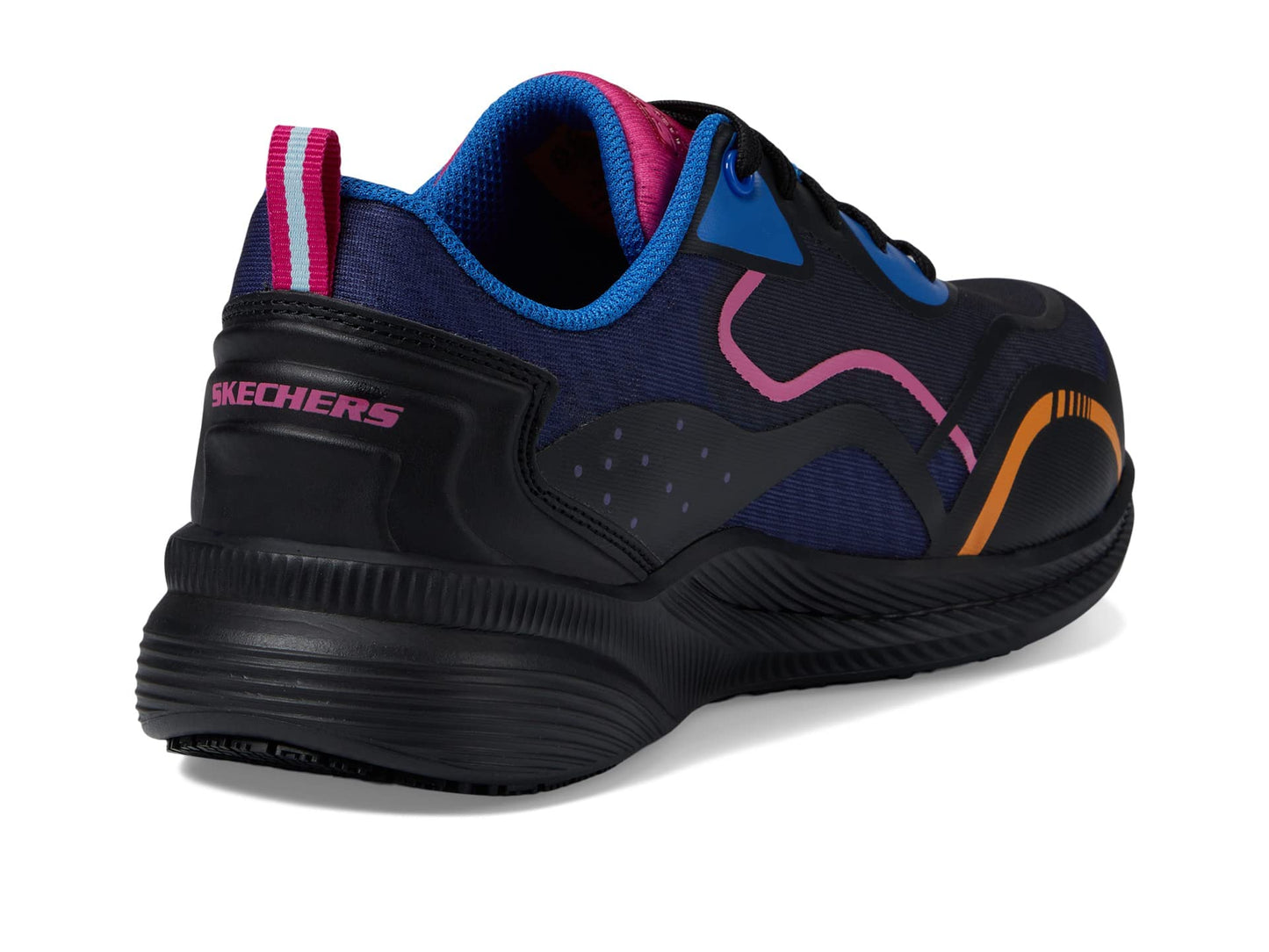 Skechers Carbix Comp Toe Black Multi 7 B (M)
