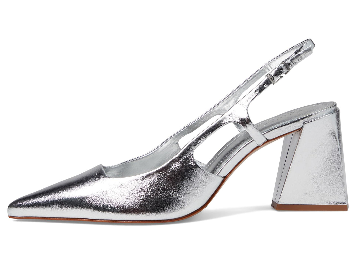 Schutz Women's Blanche Mid Pump, Prata, 9