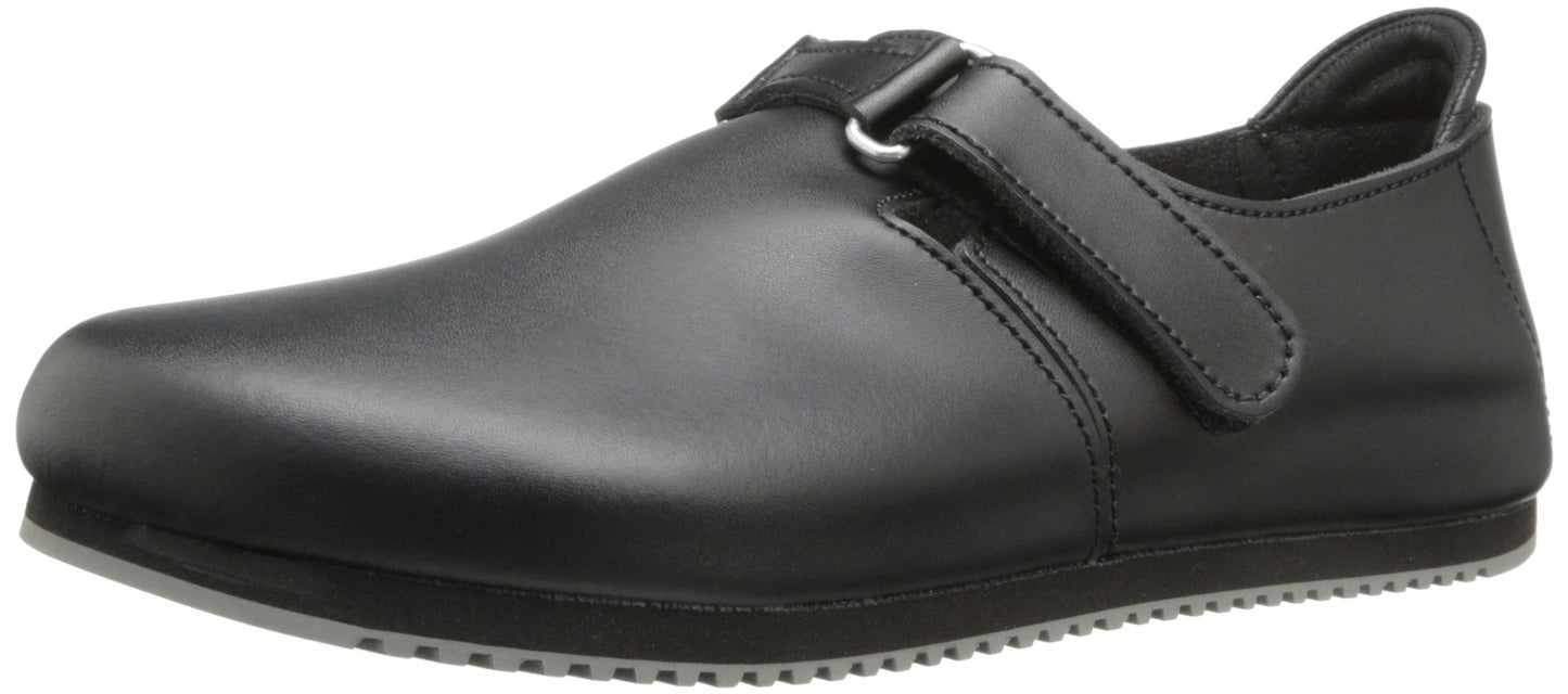 Birkenstock Professional Men's Linz Super Grip Leather Slip Resistant Work Shoe,Black,40 EU/Women's 9-9.5, Men's 7-7.5 M US